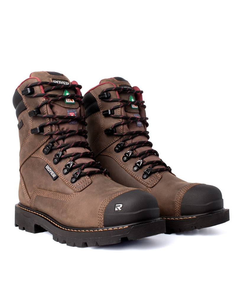 BOTTE POUR FEMME REVOLT VIBRAM R-DRY BRUNE #4920RT
