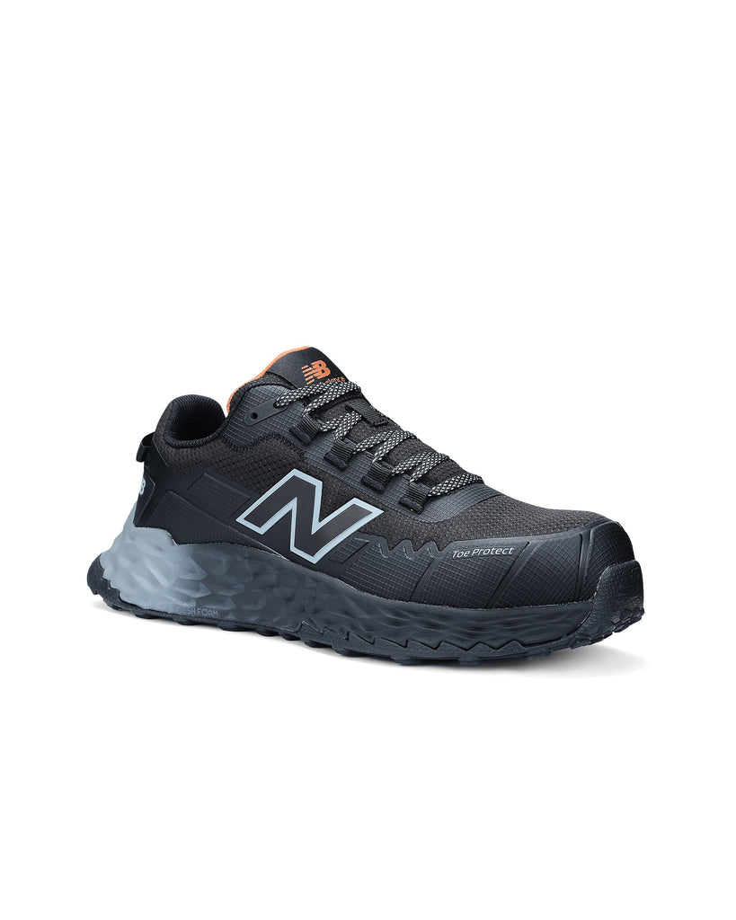 CHAUSSURE DE SÉCURITÉ POUR FEMME NOIR ET ORANGE #WCFCEHPBG