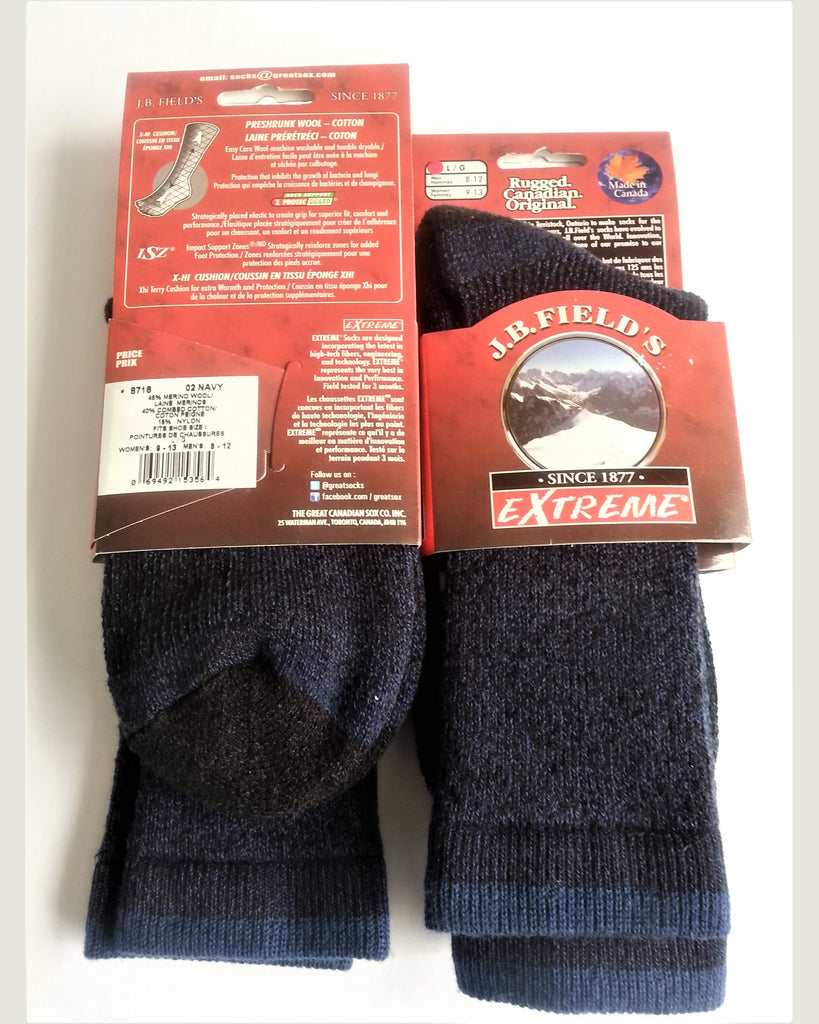 Bas extrême en laine de mérinos et coton large 8718