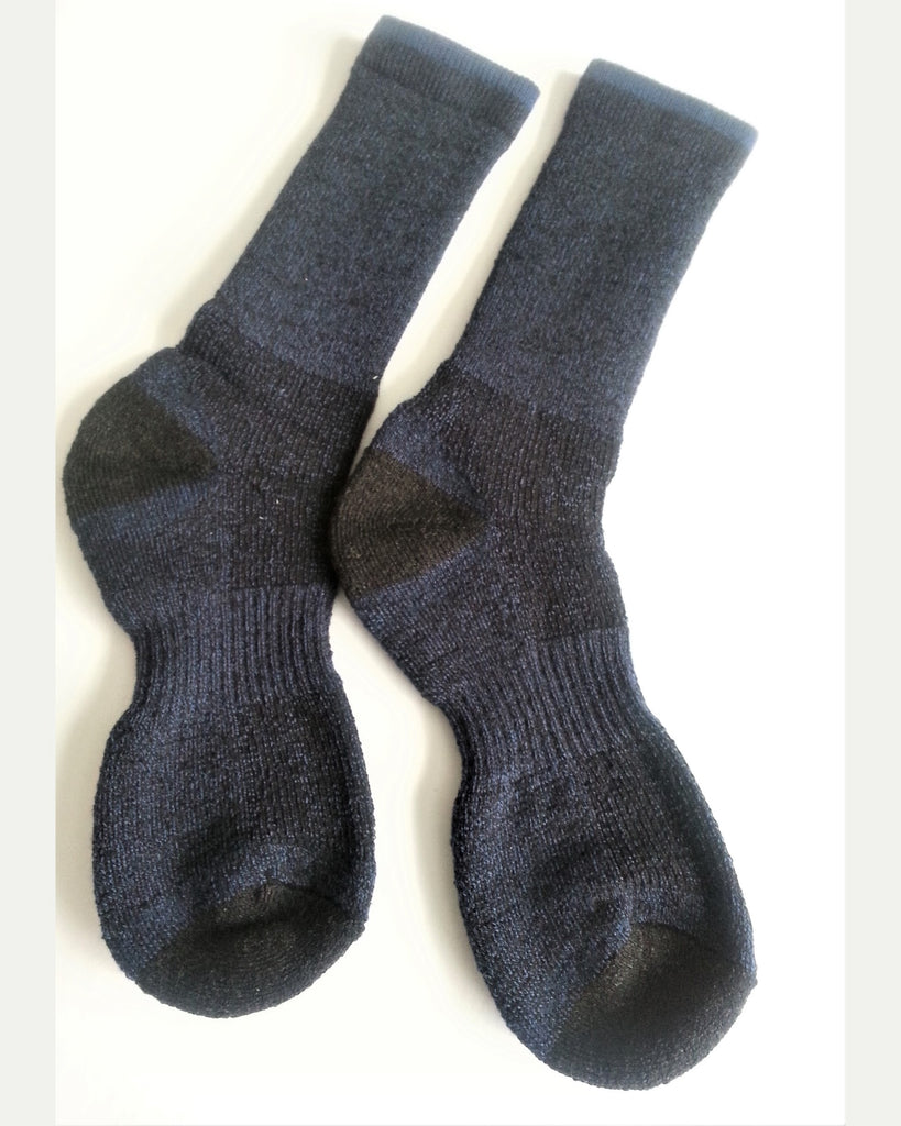 Bas extrême en laine de mérinos et coton large 8718