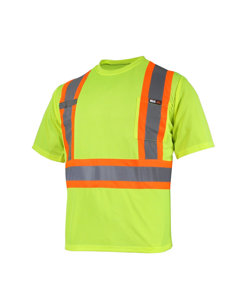 T-shirt manches courtes 10/4 JOB Quick Dry bande réfléch. 25-400MN