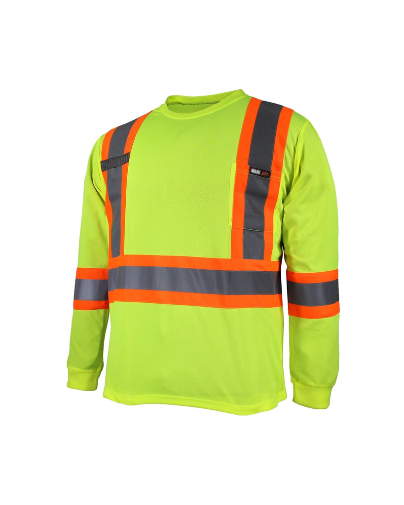 T-Shirt manches longues 10/4 JOB Quick Dry bandes réfléch. 25-400L