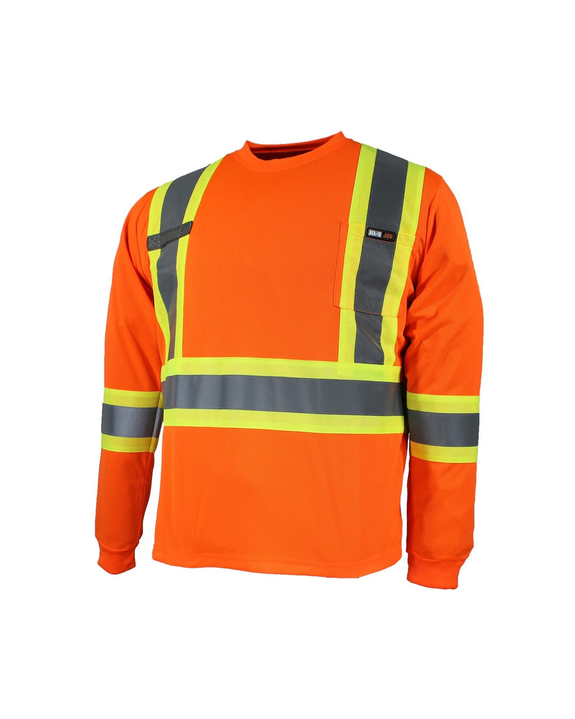 T-Shirt manches longues 10/4 JOB Quick Dry bandes réfléch. 25-400L