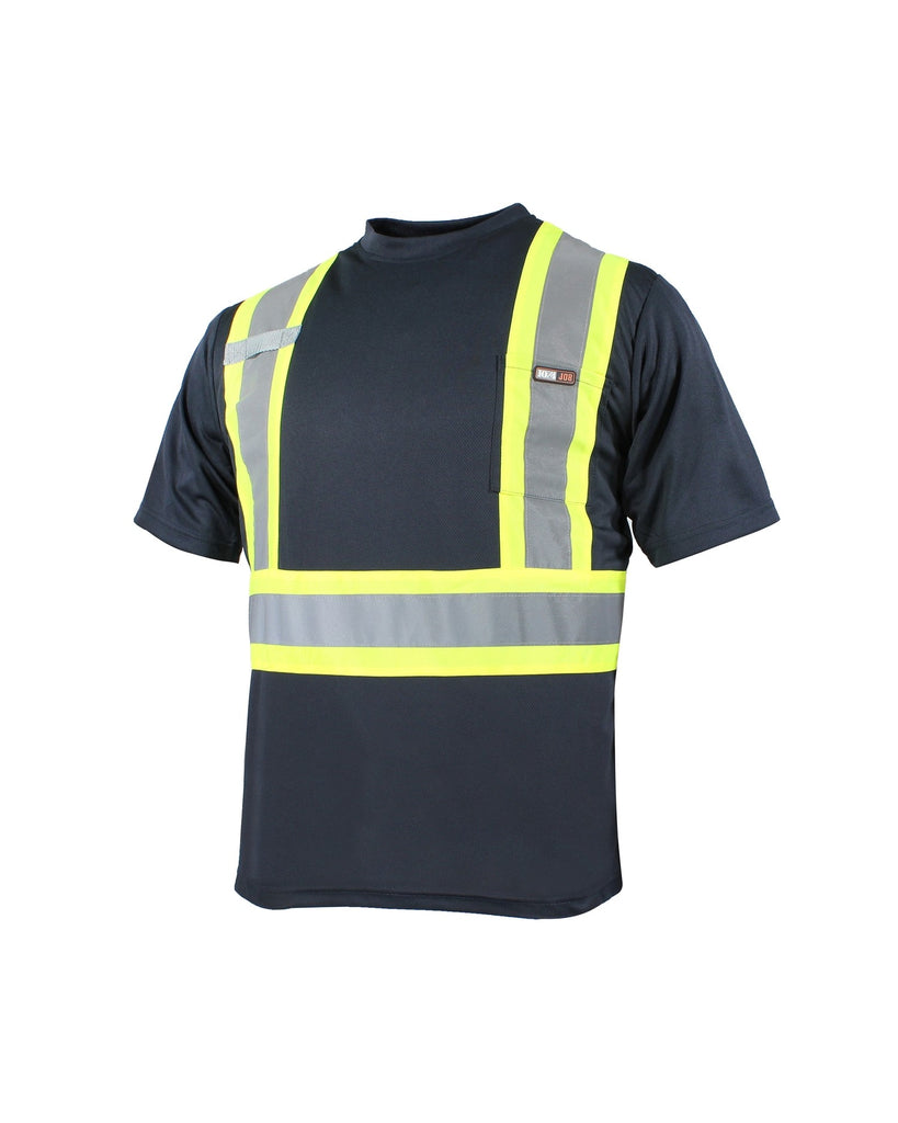 T-shirt manches courtes 10/4 JOB Quick Dry bande réfléch. 25-400MN