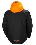 Manteau d'hiver Helly Hanson évolution, noir/orange  #71340-950