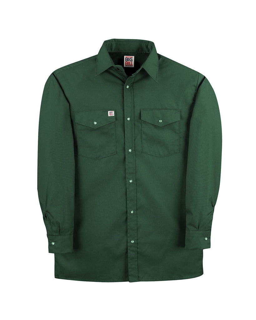Chemise à manches longues avec boutons pression Big Bill 247