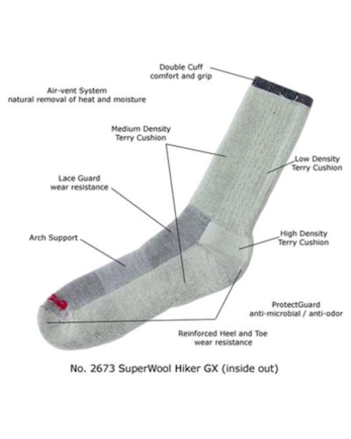 Bas de randonné 8761-8762-8763