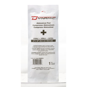 Compresse abdominale 8''X10'' stérile FAAP8X10