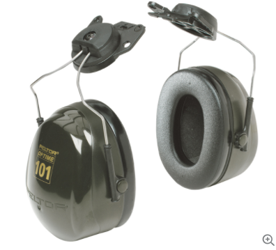 Serres-têtes de série PeltorMC OptimeMC 101, Fixation pour casque, 24 NRR dB H7P3E