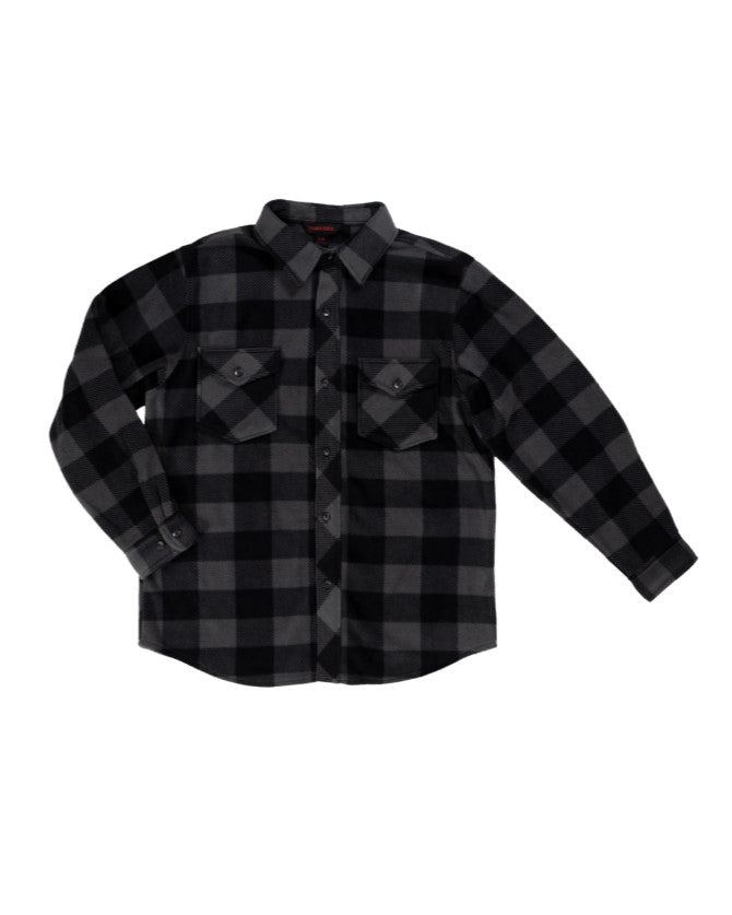 Chemise à carreaux en molleton I96411 et I96421