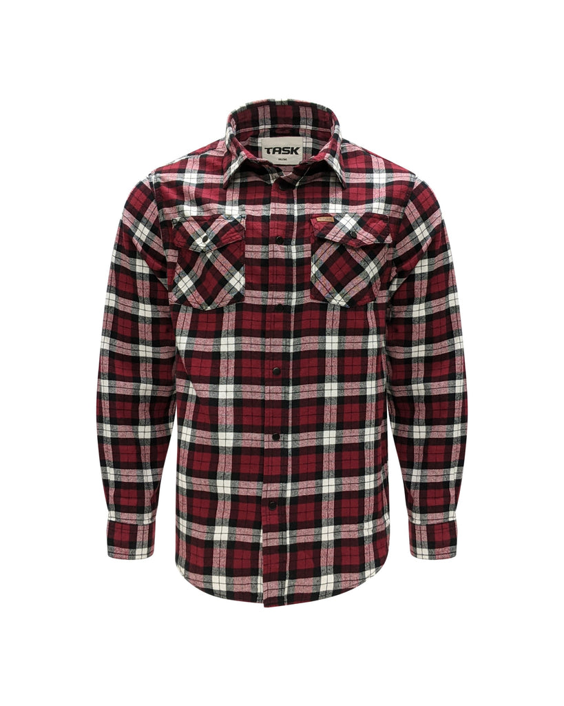 Chemise à carreaux en flanelle TK-2241