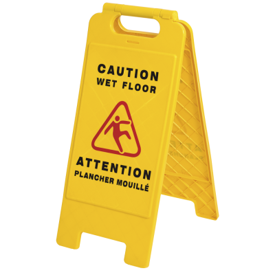 TREPIED ''PLANCHER MOUILLÉ'' BILINGUE JD391