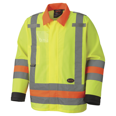 MANTEAU DE SIGNALISATION HAUTE VISIBILITÉ 6007
