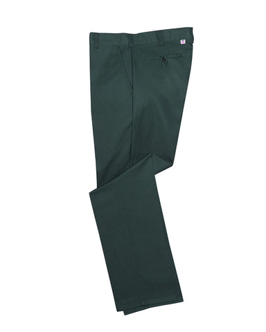 Pantalon de travail taille basse vert 2947