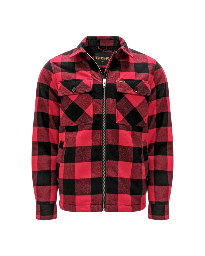 Chemise en flanelle avec doublure en sherpa TK-1783